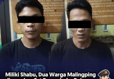 Miliki Shabu, Dua Warga Malingping ditangkap Sat Resnarkoba Miliki Shabu, Dua Warga Malingping ditangkap Sat Resnarkoba