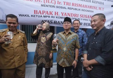 Wali Kota Serang Dampingi  Ibu Dr. (H.C) Ir. Tri Rismaharini, M.T Mentri Sosial RI