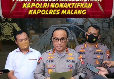Pasca Tragedi Kanjuruhan, Kapolri Nonaktifkan Kapolres Malang