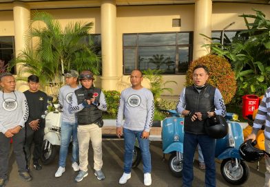 Polda Banten Gelar Vespa Fun Maung Polda Banten Gelar Vespa Fun Maung