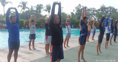 Tingkatkan Kemampuan Berenang, Personel Ditpolairud Polda Banten Melaksanakan Kegiatan Latihan Renang Tingkatkan Kemampuan Berenang, Personel Ditpolairud Polda Banten Melaksanakan Kegiatan Latihan Renang