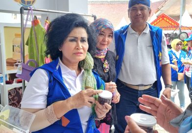 Serunya Kunjungan Nanny Hadi Tjahjanto Ke Booth UMKM BPN Banten Serunya Kunjungan Nanny Hadi Tjahjanto Ke Booth UMKM BPN Banten