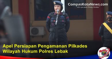 Satbrimob Polda Banten Gelar Apel Persiapan Pengamanan Pilkades di Wilkum Polres Lebak Satbrimob Polda Banten Gelar Apel Persiapan Pengamanan Pilkades di Wilkum Polres Lebak