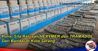 Polisi Sita Ratusan Hexymer dan Tramadol dari Bandar di Kota Serang Polisi Sita Ratusan Hexymer dan Tramadol dari Bandar di Kota Serang
