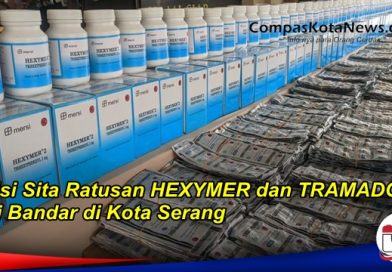 Polisi Sita Ratusan Hexymer dan Tramadol dari Bandar di Kota Serang