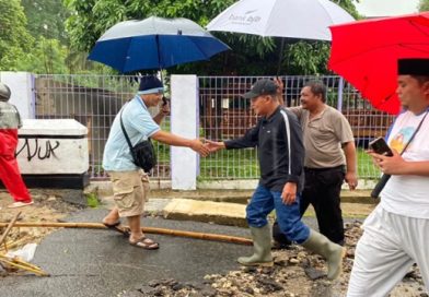 Wali Kota Serang Pagi Buta Sudah Turun Lapangan Meninjau Lokasi Banjir Wali Kota Serang Pagi Buta Sudah Turun Lapangan Meninjau Lokasi Banjir
