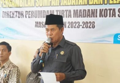 Wali Kota Serang Syafrudin Lagi Lagi Dihari Jumat Lantik Derektur Perumdam Tirta Madani