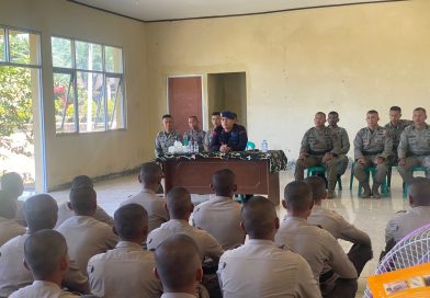 Dansat Brimob Polda Banten Cek Rusun Penggarangan HDan Beri Arahan Kepada Bintara Remaja Dansat Brimob Polda Banten Cek Rusun Penggarangan HDan Beri Arahan Kepada Bintara Remaja