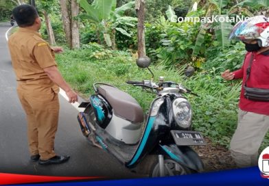 Tersangkut Kabel Telkom, Pengendara Motor Di Lebak Tersungkur Hingga Menyebabkan Luka Tersangkut Kabel Telkom, Pengendara Motor Di Lebak Tersungkur Hingga Menyebabkan Luka