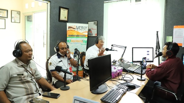 Talkshow On Air Bersama Harmony FM, Kakanwil BPN Banten Sampaikan Program BPN Banten Talkshow On Air Bersama Harmony FM, Kakanwil BPN Banten Sampaikan Program BPN Banten
