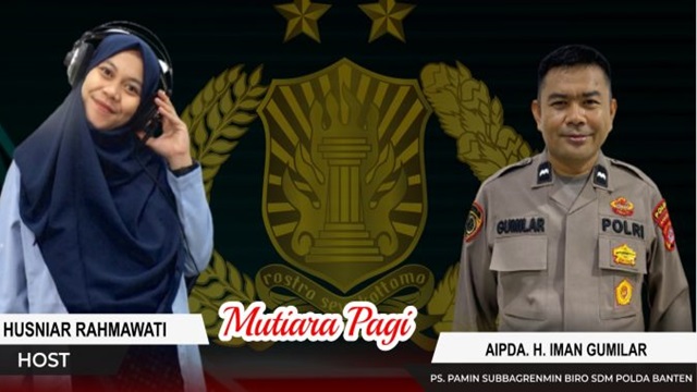 Tausyiah Bersama Polri Dalam Program Mutiara Pagi, Peran Orang Tua Dalam Mendidik Anak Sekolah. Tausyiah Bersama Polri Dalam Program Mutiara Pagi, Peran Orang Tua Dalam Mendidik Anak Sekolah.