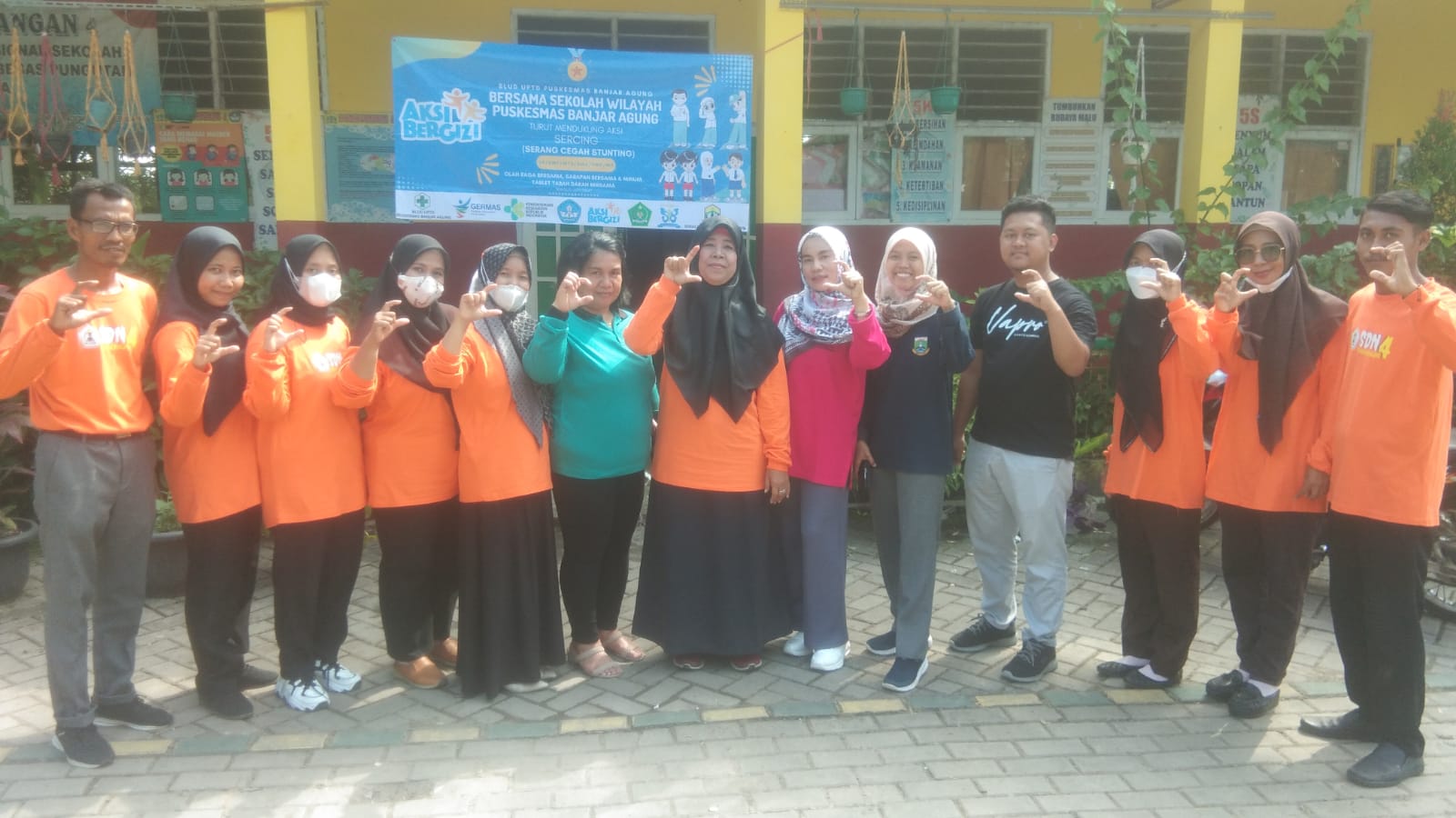 Puskesnas Banjar Agung Dalam Rangka Mendukung Program Nasional Percepatan Penurunan Stunting Melalui Kegiatan Aksi Bergizi Bersama SDN Panancangan 4 Kec.Cipocok jaya. Puskesnas Banjar Agung Dalam Rangka Mendukung Program Nasional Percepatan Penurunan Stunting Melalui Kegiatan Aksi Bergizi Bersama SDN Panancangan 4 Kec.Cipocok jaya.