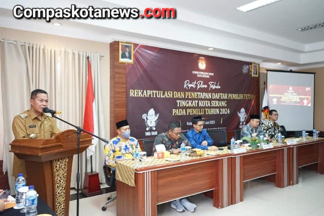 Wali Kota Serang Syafrudin Berharap Jelang Pemilu 2024 Pendataan DPT Dapat Menciptakan Pemilu Yang Bermartabat Wali Kota Serang Syafrudin Berharap Jelang Pemilu 2024 Pendataan DPT Dapat Menciptakan Pemilu Yang Bermartabat