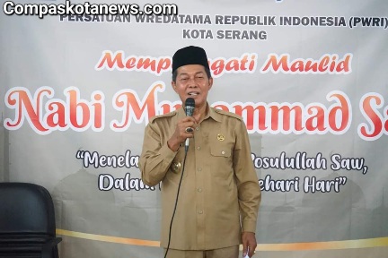 Wali Kota Serang Syafrudin dan Jajarannya Hadiri Acara Maulid Nabi Muhammad SAW di Gedung PWRI Wali Kota Serang Syafrudin dan Jajarannya Hadiri Acara Maulid Nabi Muhammad SAW di Gedung PWRI
