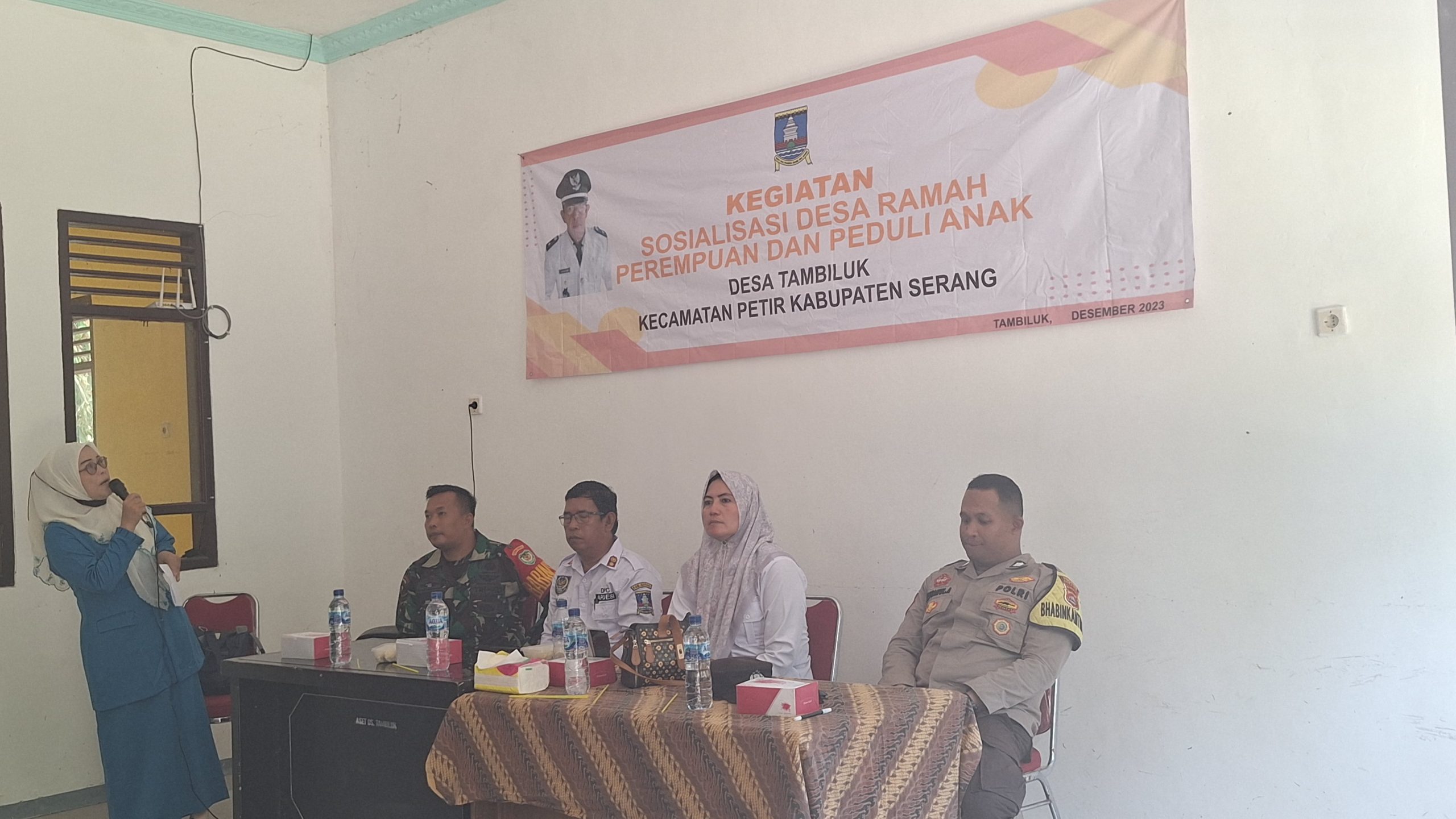 Balai Desa Tambiluk Kecamatan Petir Kabupaten Serang mengadakan Acara Giat Soaialisasi Ramah perempuan Dan Peduli Anak Balai Desa Tambiluk Kecamatan Petir Kabupaten Serang mengadakan Acara Giat Soaialisasi Ramah perempuan Dan Peduli Anak