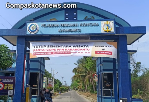 Demi Keamanan dan Kenyamanan Pantai Gope Kota Serang Ditutup Sementara Seiring Pergantian Tahun Baru 2023 – 2024 Demi Keamanan dan Kenyamanan Pantai Gope Kota Serang Ditutup Sementara Seiring Pergantian Tahun Baru 2023 – 2024