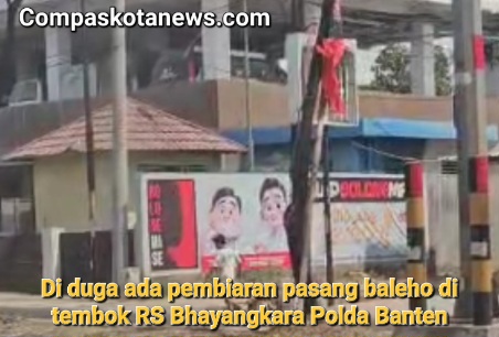 Polda Banten Angkat Bicara Terkait Pemasangan Spanduk Paslon 02 di RS BhayangkaraPolda Banten Polda Banten Angkat Bicara Terkait Pemasangan Spanduk Paslon 02 di RS BhayangkaraPolda Banten