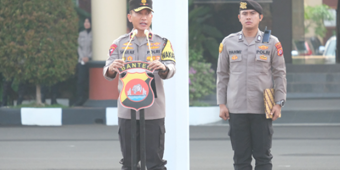 Wakapolda Banten Berikan Arahan Terkait Nataru dan Antispasi Erupsi Gunung Krakatau