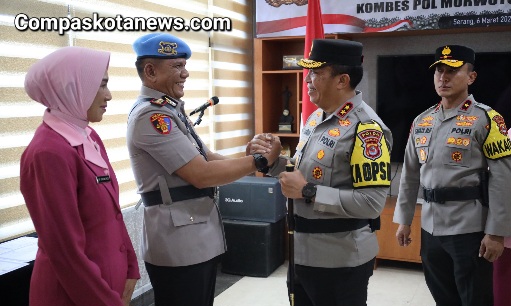 Kapolda Banten Irjen Pol Abdul Karim, Pimpin Sertijab Kabid Propam Polda Banten Kapolda Banten Irjen Pol Abdul Karim, Pimpin Sertijab Kabid Propam Polda Banten