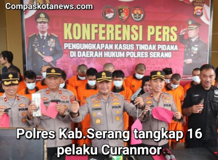 Tim Resmob Polres Serang Gulung 16 Penadah hasil Curanmor, 2 Pelaku Terpaksa Dilumpuhkan Timah Panas Tim Resmob Polres Serang Gulung 16 Penadah hasil Curanmor, 2 Pelaku Terpaksa Dilumpuhkan Timah Panas