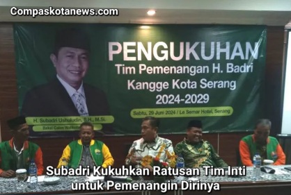 Hadapi dengan Serius Pilkada Kota Serang 2024, Subadri Ushuludin Matangkan Tim Pemenangan Hadapi dengan Serius Pilkada Kota Serang 2024, Subadri Ushuludin Matangkan Tim Pemenangan