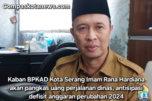 Pemkot Serang Pangkas Perjalanan Dinas, Prioritaskan Penyesuaian Anggaran untuk Tutup Defisit Rp 87 Miliar Pemkot Serang Pangkas Perjalanan Dinas, Prioritaskan Penyesuaian Anggaran untuk Tutup Defisit Rp 87 Miliar