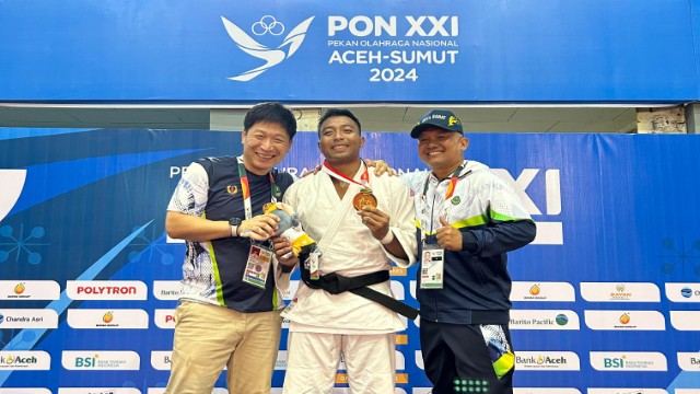 Tiga Atlet Polri Raih Medali Emas, Perak dan Perunggu Lewat Cabor Judo dan Muaythai di PON XXI Aceh Sumut Tiga Atlet Polri Raih Medali Emas, Perak dan Perunggu Lewat Cabor Judo dan Muaythai di PON XXI Aceh Sumut