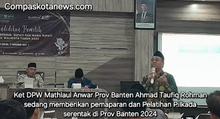 Komisi Pemilihan Umum (KPU) Provinsi Banten Gandeng Pengurus Wilyah Mathla’ul Anwar untuk Sosialisasi dan Pelatihan Pemilih Pilkada 2024 Komisi Pemilihan Umum (KPU) Provinsi Banten Gandeng Pengurus Wilyah Mathla’ul Anwar untuk Sosialisasi dan Pelatihan Pemilih Pilkada 2024