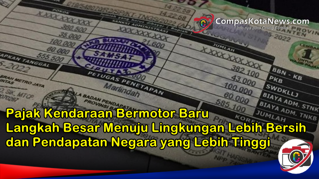 Pemerintah Indonesia Perkenalkan Dua Pajak Kendaraan Bermotor Baru untuk Meningkatkan Pendapatan dan Kelestarian Lingkungan Pemerintah Indonesia Perkenalkan Dua Pajak Kendaraan Bermotor Baru untuk Meningkatkan Pendapatan dan Kelestarian Lingkungan
