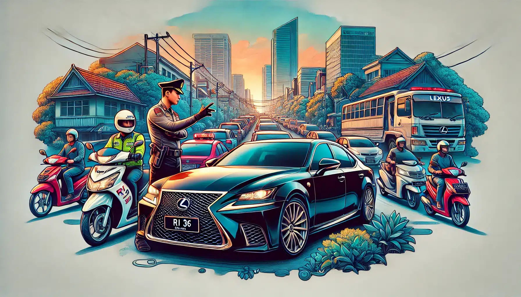 Viral! Patwal Arogan Kawal Mobil RI 36, Mayor Teddy Beri Teguran Keras Viral! Patwal Arogan Kawal Mobil RI 36, Mayor Teddy Beri Teguran Keras