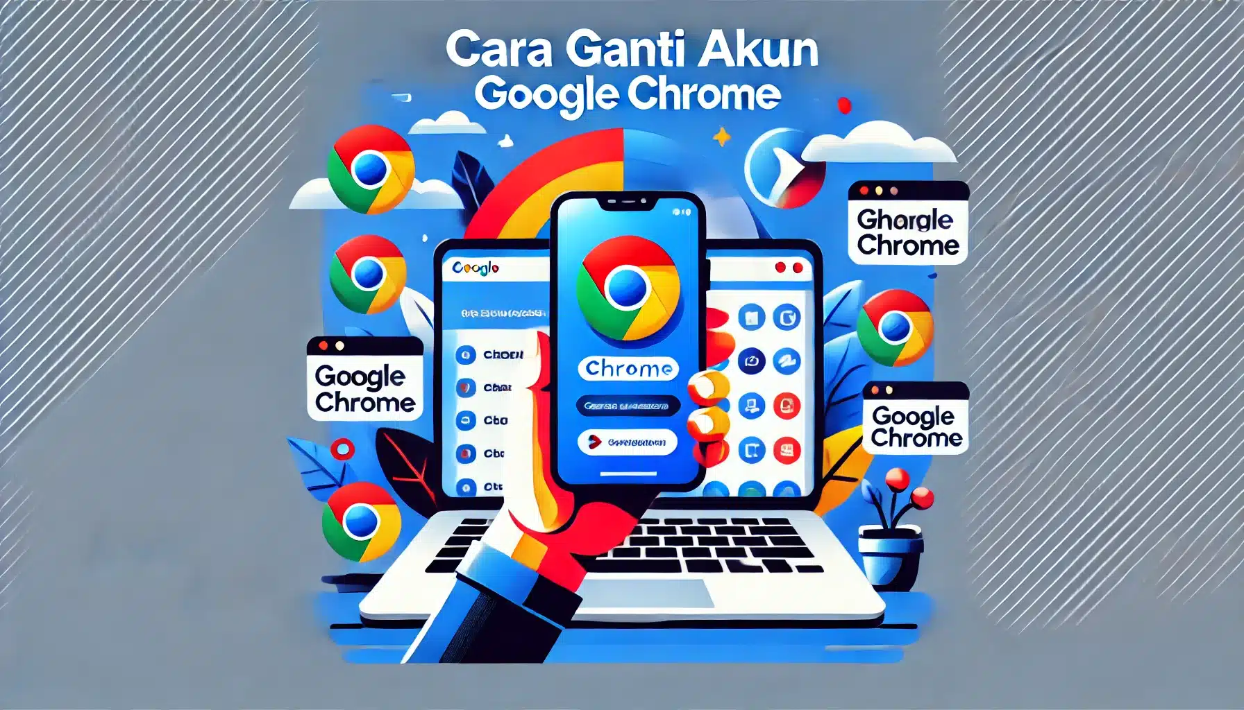 Panduan Mudah Ganti Akun Google Chrome di HP dan Laptop untuk Pemula Panduan Mudah Ganti Akun Google Chrome di HP dan Laptop untuk Pemula