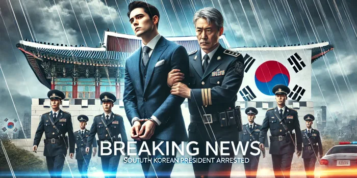 Presiden Korea Selatan Yoon Suk Yeol Ditangkap atas Tuduhan Pemberontakan