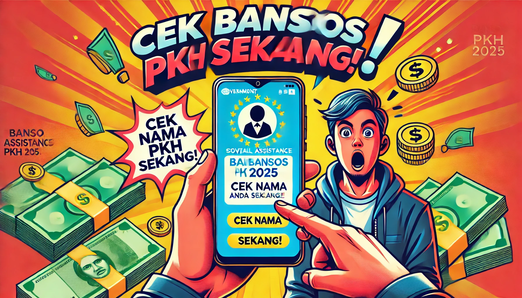 Cek Nama Anda Sekarang! Begini Cara Mudah Mengetahui Penerima Bansos PKH 2025 Lewat HP! Cek Nama Anda Sekarang! Begini Cara Mudah Mengetahui Penerima Bansos PKH 2025 Lewat HP!