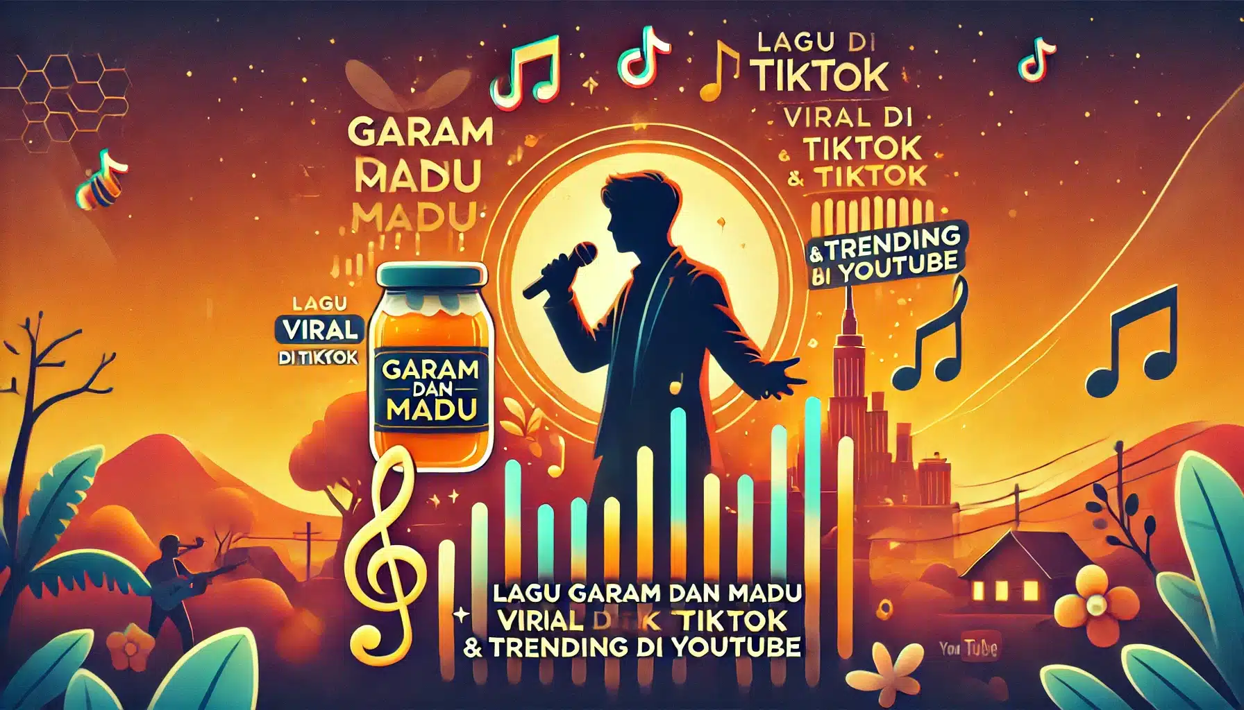 Lagu “Garam dan Madu” Viral di TikTok dan Trending di YouTube Lagu “Garam dan Madu” Viral di TikTok dan Trending di YouTube