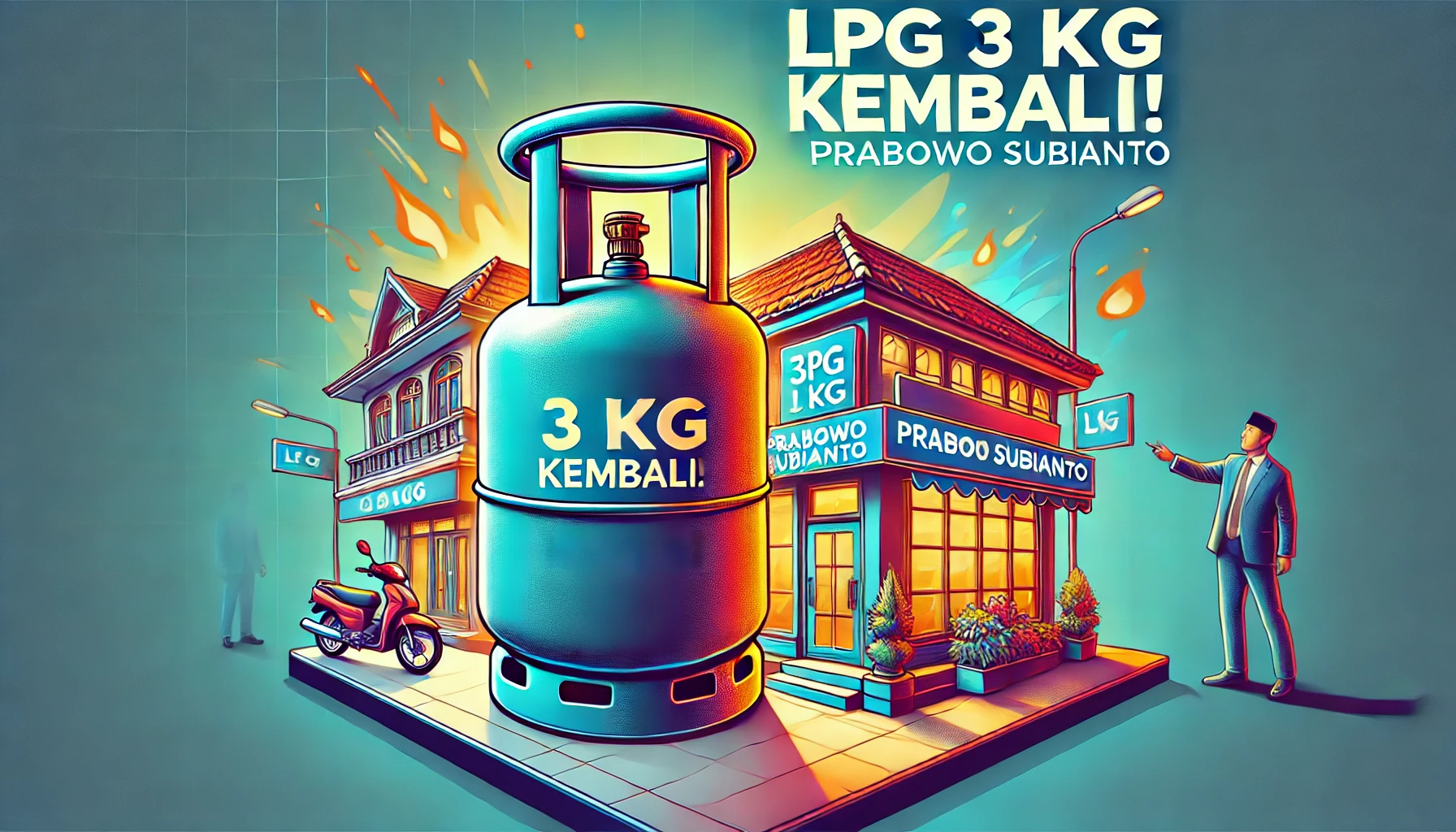 Prabowo Gerak Cepat! Pengecer LPG 3 Kg Kembali Beroperasi, Warga Senang? Prabowo Gerak Cepat! Pengecer LPG 3 Kg Kembali Beroperasi, Warga Senang?