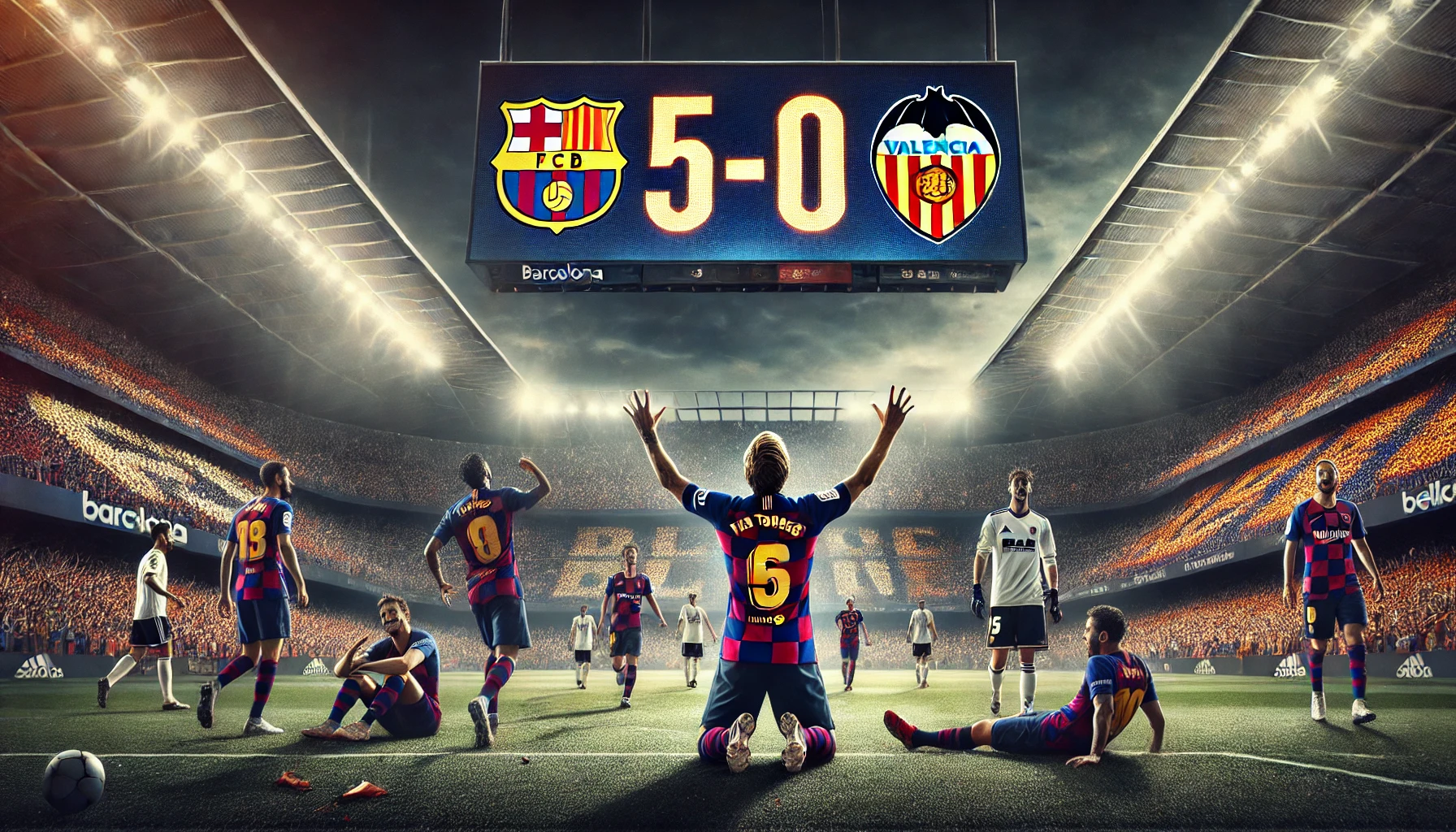 Barcelona Mengamuk! Valencia Dipermalukan 5-0 di Kandang Sendiri! Barcelona Mengamuk! Valencia Dipermalukan 5-0 di Kandang Sendiri!