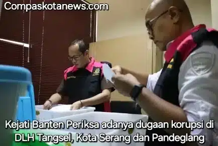 Dugaan Korupsi Proyek Pengelolaan Sampah DLH Tangsel, Kejati Banten Periksa Delapan Orang SaksiTermasuk dari DLH Kota Serang dan DLH Kab.Pandeglang Dugaan Korupsi Proyek Pengelolaan Sampah DLH Tangsel, Kejati Banten Periksa Delapan Orang SaksiTermasuk dari DLH Kota Serang dan DLH Kab.Pandeglang