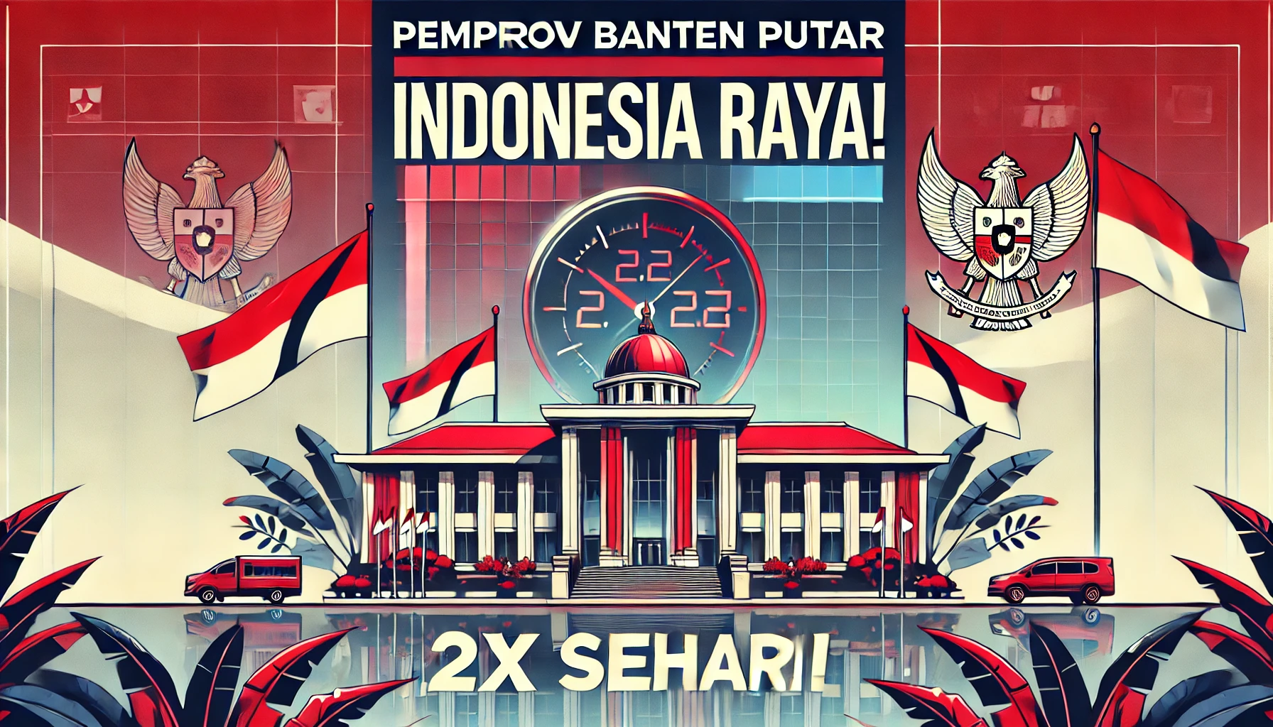 Pemprov Banten Wajibkan Pemutaran Lagu Indonesia Raya Dua Kali Sehari, Begini Alasannya! Pemprov Banten Wajibkan Pemutaran Lagu Indonesia Raya Dua Kali Sehari, Begini Alasannya!
