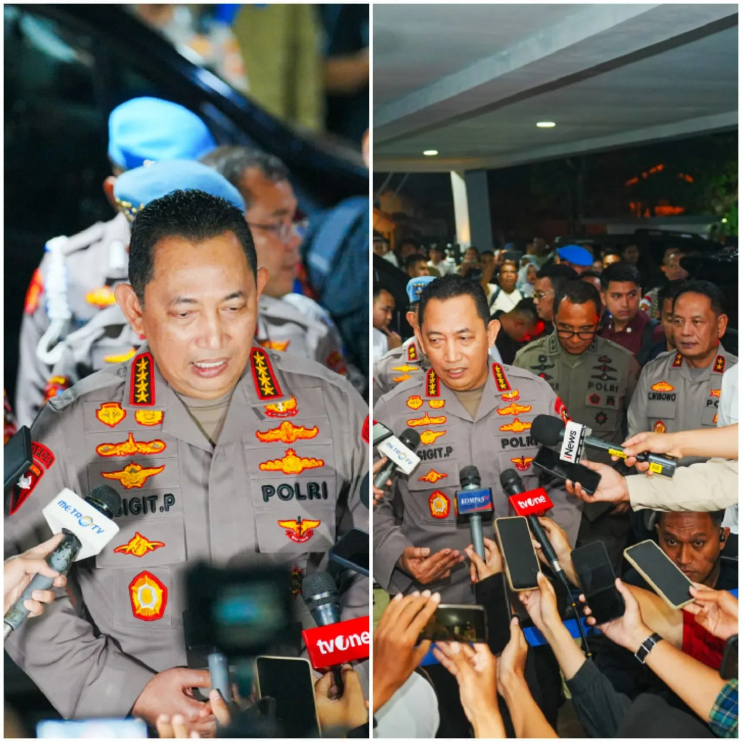 Kapolri Tegaskan TNI-Polri Tetap Solid Usai Insiden Penyerangan Mapolres Tarakan Kapolri Tegaskan TNI-Polri Tetap Solid Usai Insiden Penyerangan Mapolres Tarakan