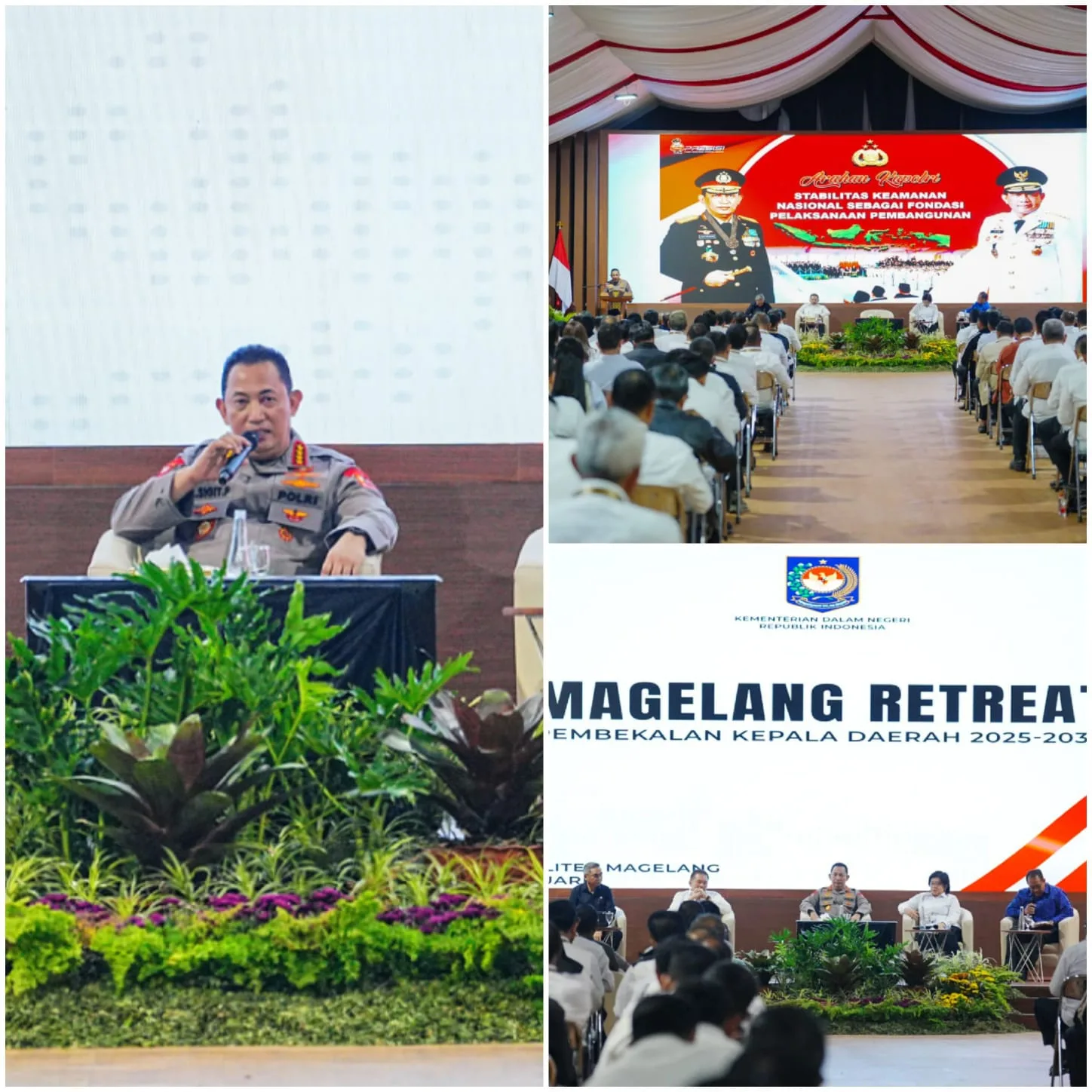 Jadi Narasumber Retreat Kepala Daerah, Kapolri Bicara Pencegahan Korupsi Jadi Narasumber Retreat Kepala Daerah, Kapolri Bicara Pencegahan Korupsi