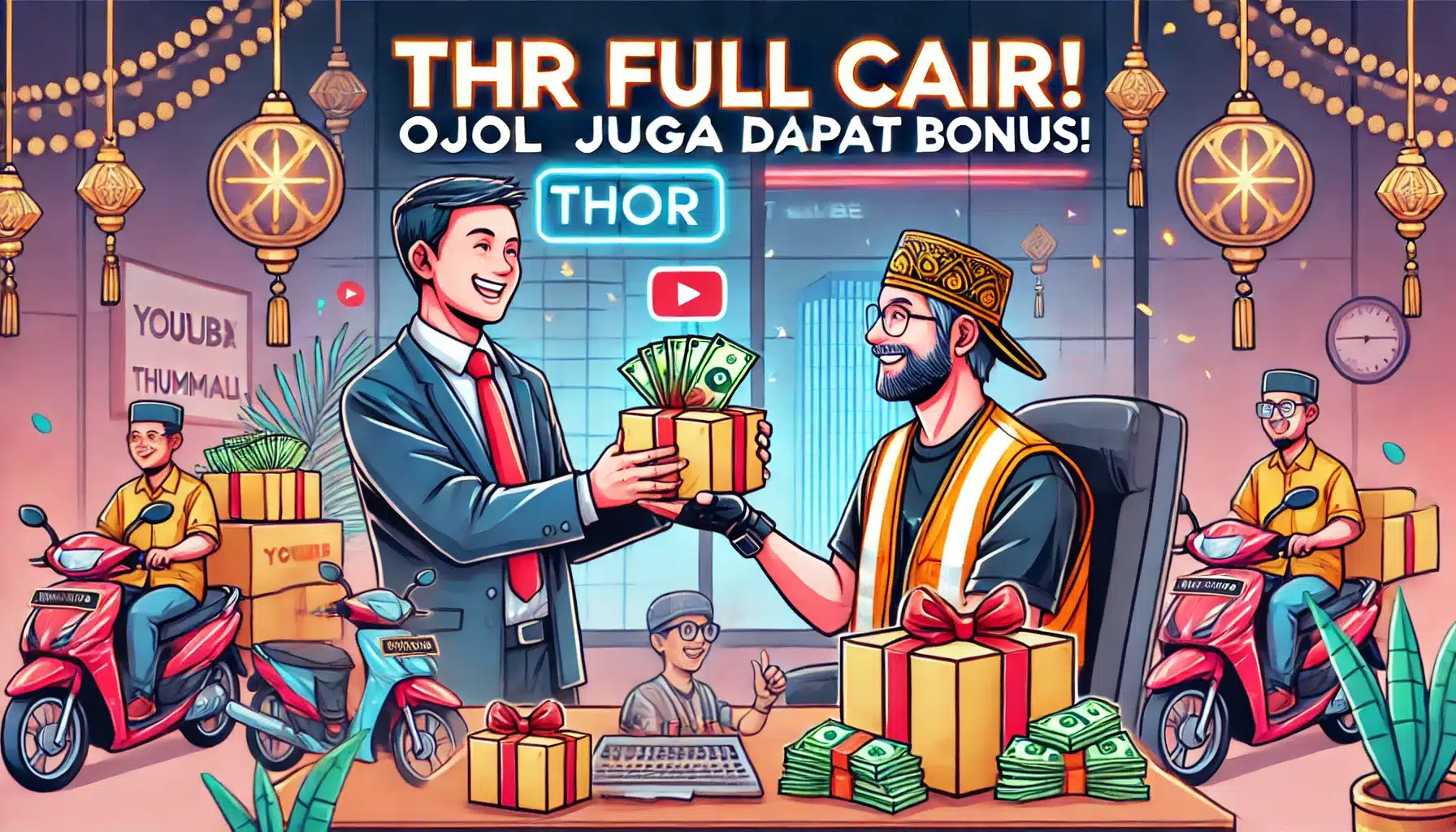 Wajib Cair Sebelum Lebaran! Menaker Tegaskan THR Full untuk Semua Pekerja, Ojol Juga Kebagian Bonus! Wajib Cair Sebelum Lebaran! Menaker Tegaskan THR Full untuk Semua Pekerja, Ojol Juga Kebagian Bonus!