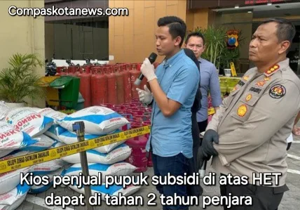 Pria Bojonegoro Ditangkap Polisi Akibat Jual Pupuk Subsidi di Atas HET: Bongkar Terus Praktik Penyelewengan dan Bikin Rugikan Negara Pria Bojonegoro Ditangkap Polisi Akibat Jual Pupuk Subsidi di Atas HET: Bongkar Terus Praktik Penyelewengan dan Bikin Rugikan Negara