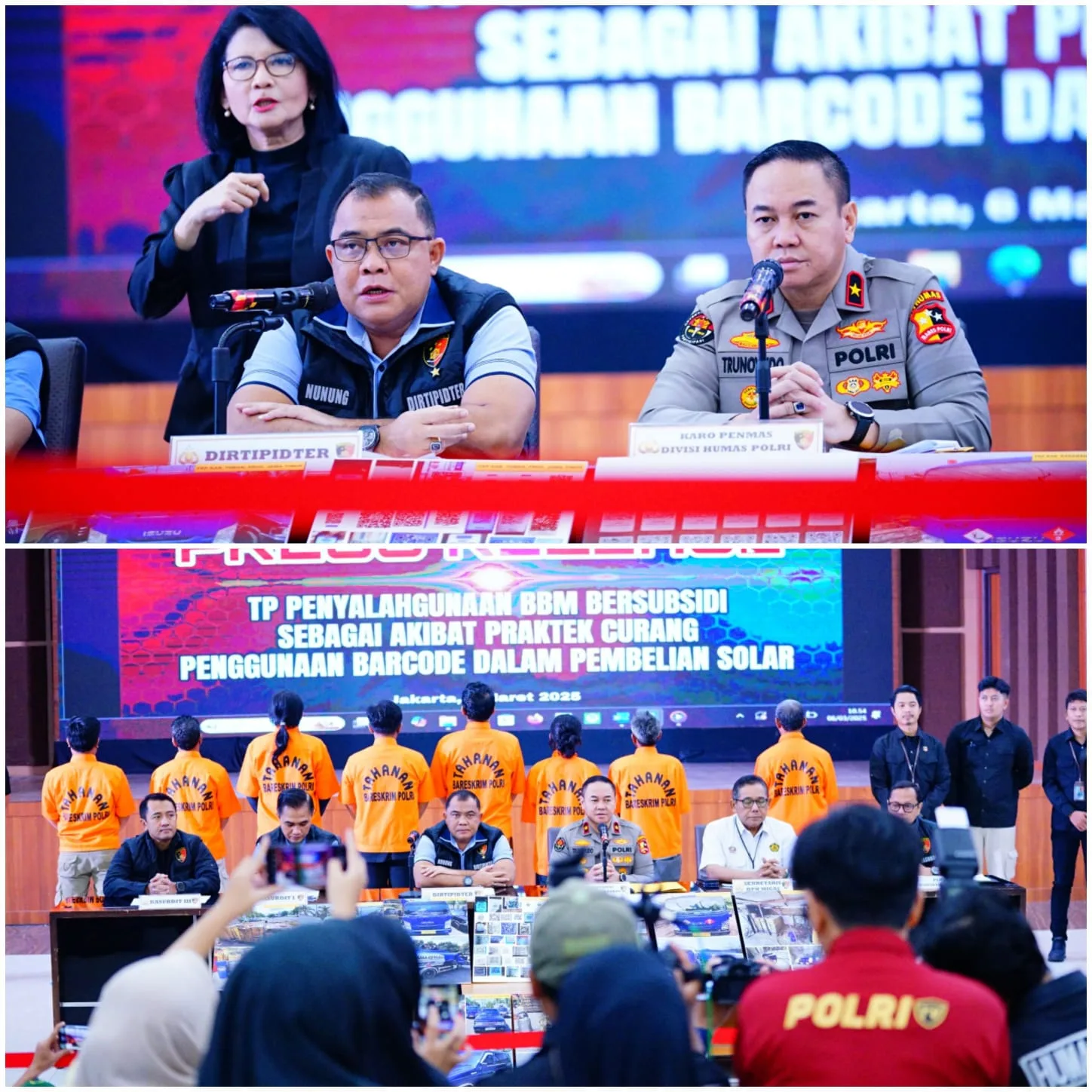 Bareskrim Polri Ungkap Kasus Penyalahgunaan BBM Bersubsidi di Jawa Timur dan Jawa Barat, Sita 16.400 Liter Solar Ilegal Bareskrim Polri Ungkap Kasus Penyalahgunaan BBM Bersubsidi di Jawa Timur dan Jawa Barat, Sita 16.400 Liter Solar Ilegal