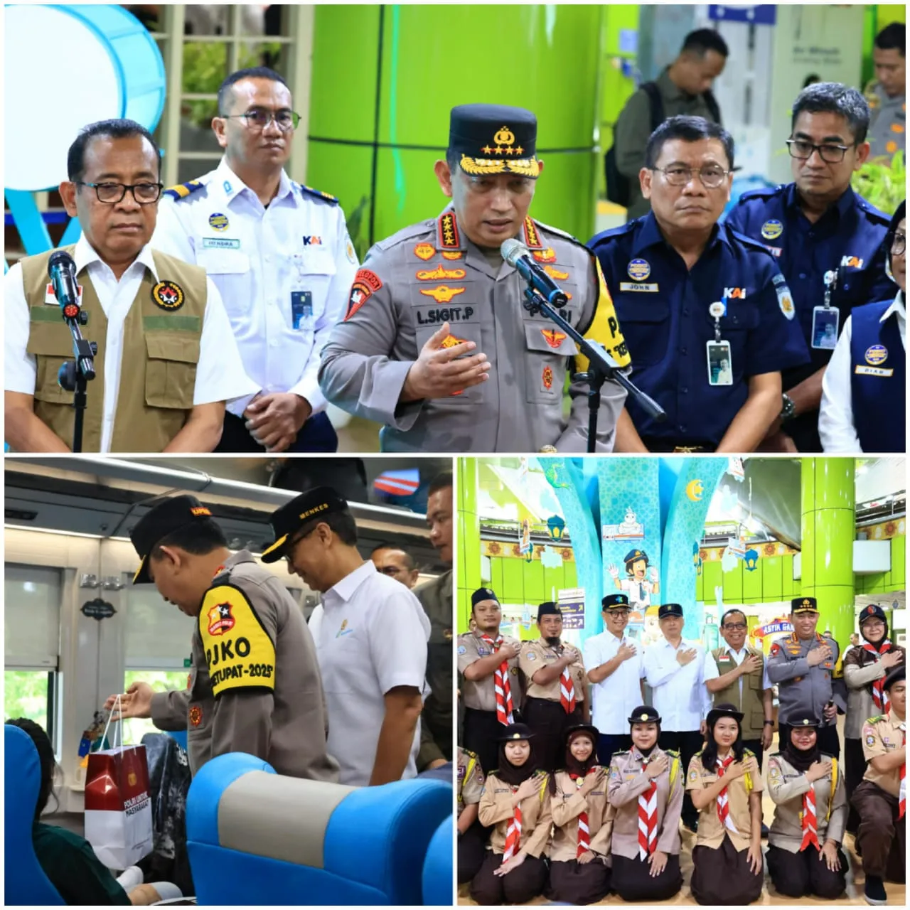 Kapolri Perintahkan Jajaran Antisipasi Kejahatan di Sekitar Stasiun Agar Pemudik Nyaman dan Aman Kapolri Perintahkan Jajaran Antisipasi Kejahatan di Sekitar Stasiun Agar Pemudik Nyaman dan Aman