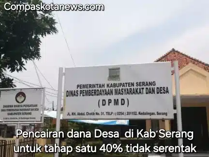 Pencairan Dana Desa Kabupaten Serang Belum Sepenuhnya Berjalan dengan Serentak: Rp347 Miliar Dialokasikan untuk 326 Desa di 2025 Pencairan Dana Desa Kabupaten Serang Belum Sepenuhnya Berjalan dengan Serentak: Rp347 Miliar Dialokasikan untuk 326 Desa di 2025