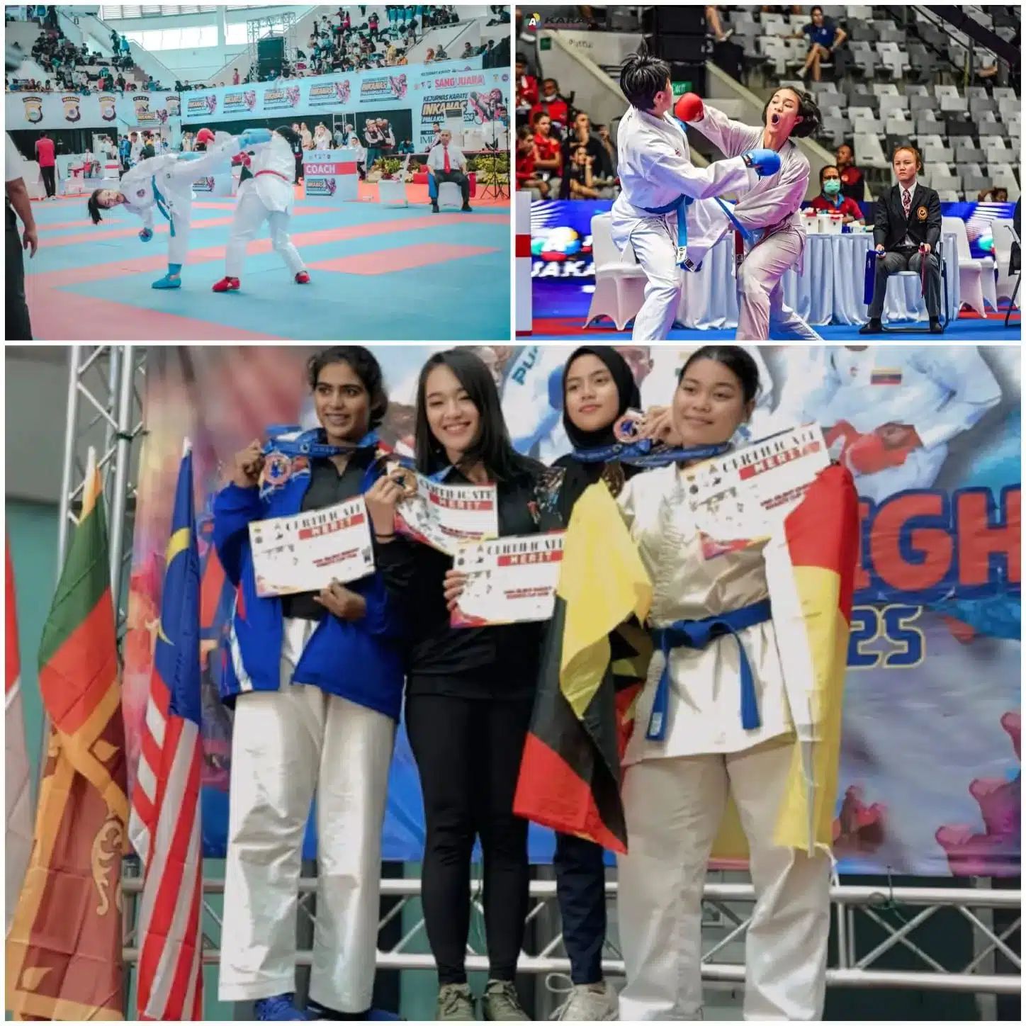 Bripda Jessica, Polwan di Polda Riau Sabet Medali Emas Kejuaraan Karate di Malaysia Bripda Jessica, Polwan di Polda Riau Sabet Medali Emas Kejuaraan Karate di Malaysia