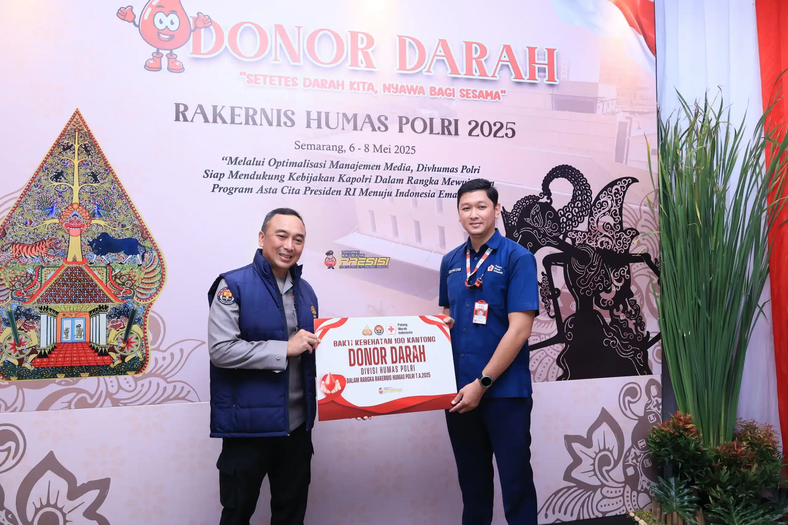 Rakernas Humas Polri 2025 Dibuka dengan Bakti Sosial dan Bakti Kesehatan di Akpol Semarang Rakernas Humas Polri 2025 Dibuka dengan Bakti Sosial dan Bakti Kesehatan di Akpol Semarang