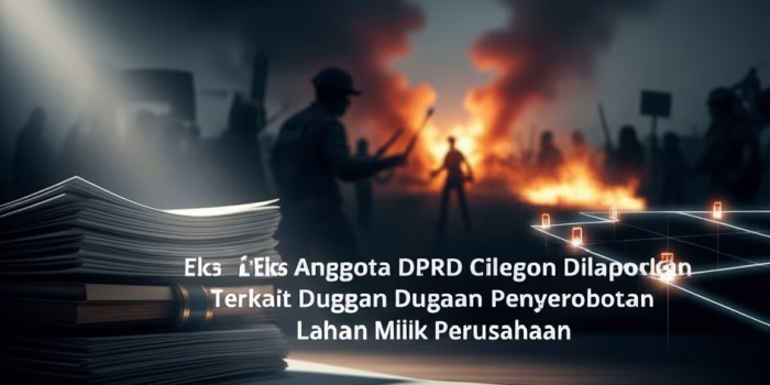 Eks Anggota DPRD Cilegon Dilaporkan Terkait Dugaan Penyerobotan Lahan Milik Perusahaan
