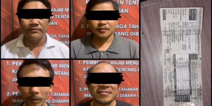 Kawanan Pencuri Bermodus Debt Collector Dibekuk di Kota Serang