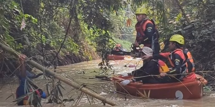 Warga Kota Serang Diimbau Tak Buang Sampah ke Sungai Cibanten